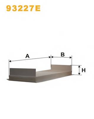 WIX FILTERS 93227E Фильтр, воздух во внутренно...