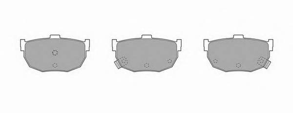 SIMER 663 Комплект тормозных колодок...