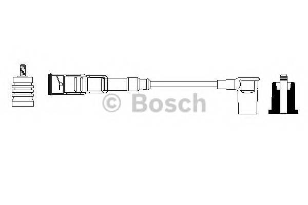 BOSCH 0 356 912 917 Провід запалювання