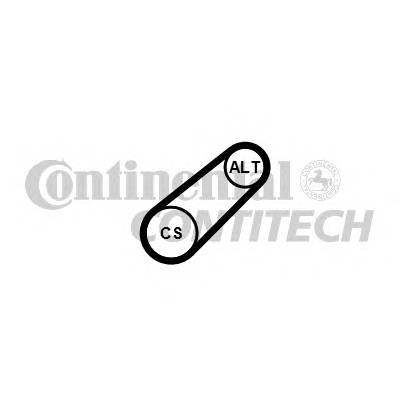 CONTITECH 6PK799 ELAST Поликлиновой ремень