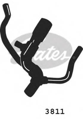 GATES 3811 Шланг радиатора