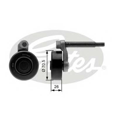 GATES T39000 Натяжной ролик, поликлинов�