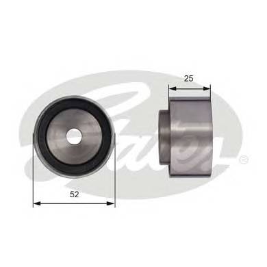 GATES T42005 Паразитный / Ведущий ролик, 