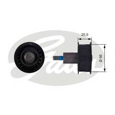 GATES T42048 Паразитный / Ведущий ролик, 