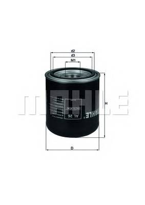 KNECHT AL 26 Патрон осушителя воздуха, п...