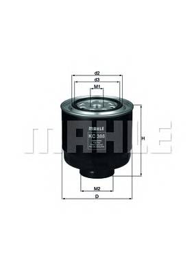 KNECHT KC 388D Топливный фильтр
