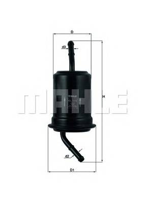 KNECHT KL 115 Паливний фільтр KNECHT KL 115 Паливний фільтр