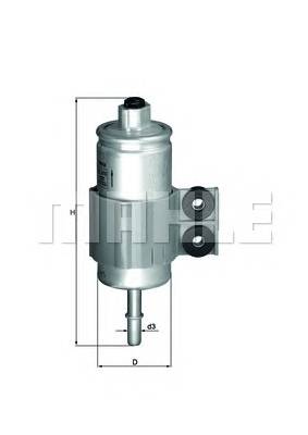 KNECHT KL 510 Паливний фільтр KNECHT KL 510 Паливний фільтр