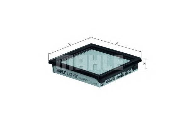 KNECHT LX 1270 Повітряний фільтр KNECHT LX 1270 Повітряний фільтр