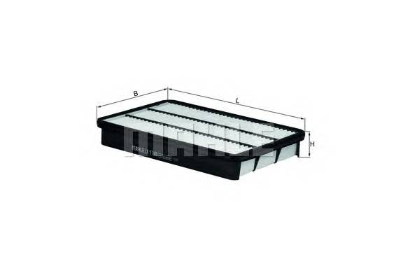 KNECHT LX 1740 Повітряний фільтр KNECHT LX 1740 Повітряний фільтр