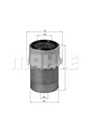 KNECHT LX 730 Воздушный фильтр KNECHT LX 730 Воздушный фильтр