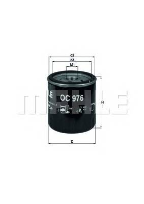 KNECHT OC 976 Масляный фильтр