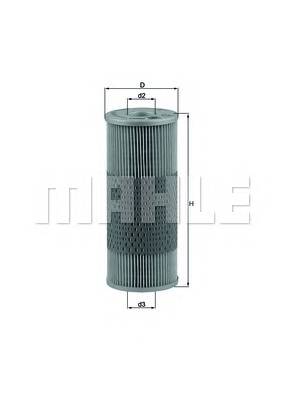 KNECHT OX 59 Масляный фильтр