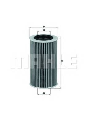 KNECHT OX 384D Масляный фильтр