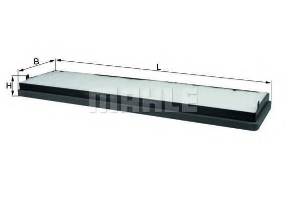 KNECHT LA 581 Фильтр, воздух во внутренно