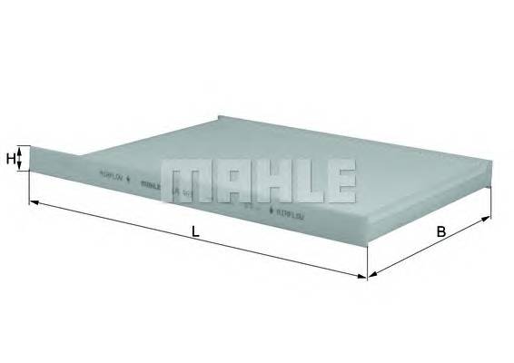 KNECHT LA 469 Фильтр, воздух во внутренно