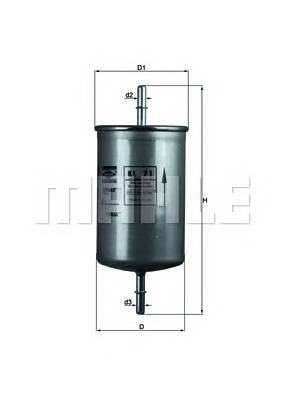 KNECHT KL 71 Паливний фільтр KNECHT KL 71 Паливний фільтр