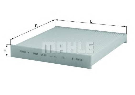 KNECHT LA 859 Фільтр, повітря у внутрішнь...