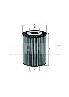 KNECHT OX 359D Масляный фильтр