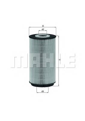 KNECHT OX 557D Масляний фільтр KNECHT OX 557D Масляний фільтр