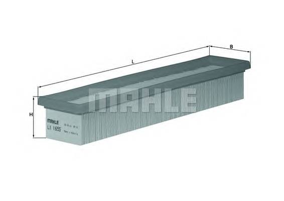 KNECHT LX 1655 Воздушный фильтр