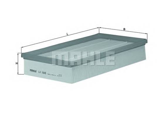 KNECHT LX 1649 Воздушный фильтр