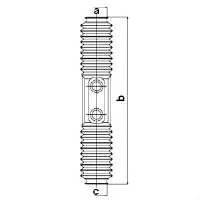 SPIDAN 83591 Пыльник, рулевое управлени