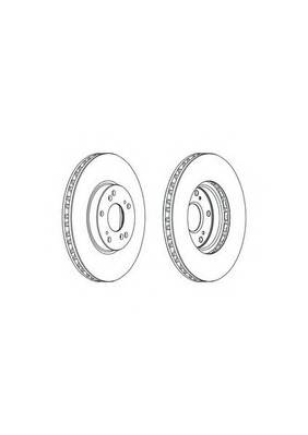 FERODO DDF1775 Диск гальмівний