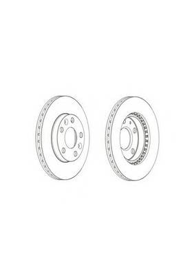 FERODO DDF2078C Тормозной диск Ferodo FERODO DDF2078C Тормозной диск Ferodo