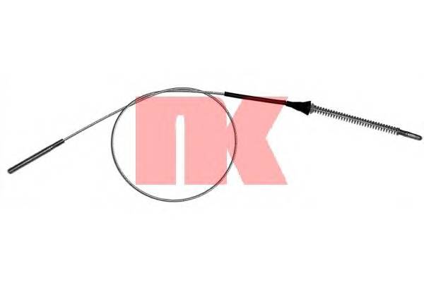NK 903684 Трос, стояночная тормозная 