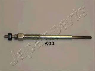 JAPANPARTS CE-K03 Свічка розжарювання JAPANPARTS CE-K03 Свічка розжарювання