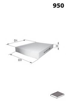 MECAFILTER ELR7219 Фильтр, воздух во внутренно... MECAFILTER ELR7219 Фильтр, воздух во внутренно...