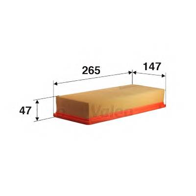VALEO 585010 Воздушный фильтр VALEO 585010 Воздушный фильтр