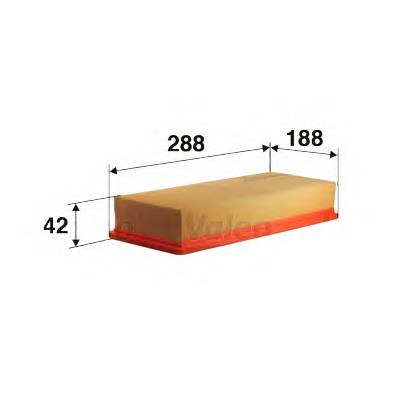 VALEO 585042 Воздушный фильтр