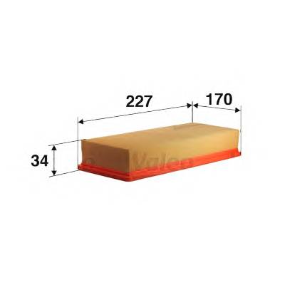 VALEO 585122 Воздушный фильтр VALEO 585122 Воздушный фильтр