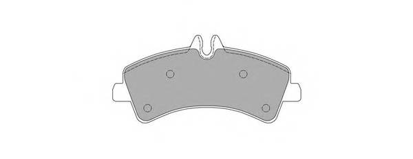 FREMAX FBP-1640 Комплект тормозных колодок...