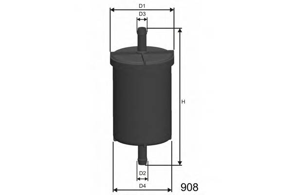 MISFAT E562 FILTR PALIWA RENAULT MEGANE 1.4I/1.6I 96- MISFAT E562 FILTR PALIWA RENAULT MEGANE 1.4I/1.6I 96-