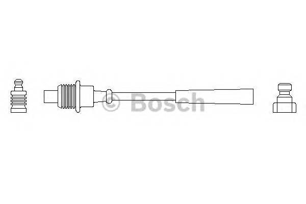 BOSCH 0 986 356 151 Провод зажигания