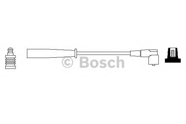 BOSCH 0 986 356 129 Провод зажигания