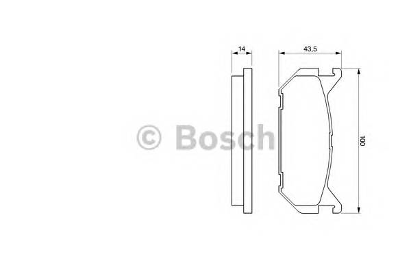 BOSCH 0 986 424 266 Комплект тормозных колодок... BOSCH 0 986 424 266 Комплект тормозных колодок...