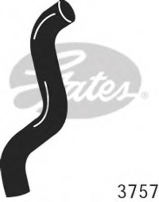 GATES 3757 Шланг радиатора