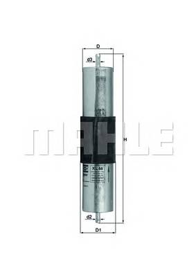 KNECHT KL 66 Топливный фильтр