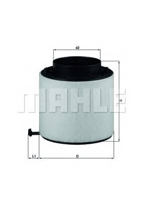 KNECHT LX 2092D Повітряний фільтр KNECHT LX 2092D Повітряний фільтр