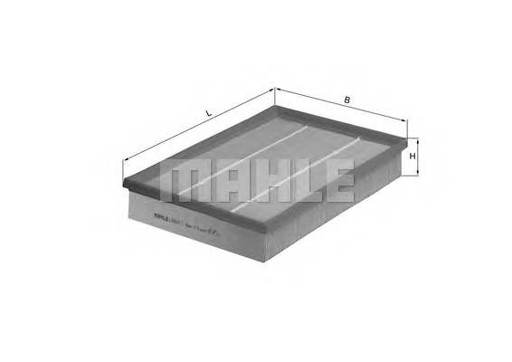 KNECHT LX 460/1 Воздушный фильтр