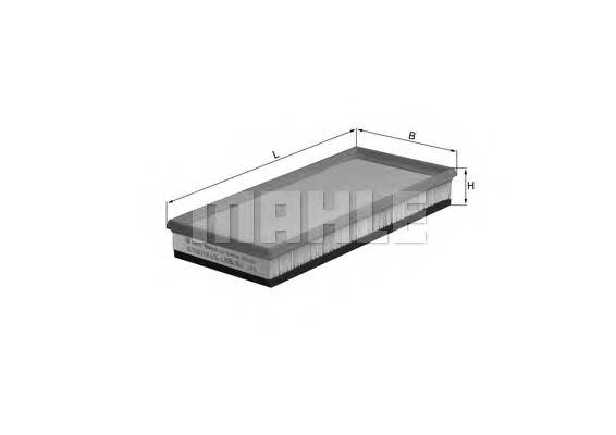 KNECHT LX 596 Воздушный фильтр KNECHT LX 596 Воздушный фильтр