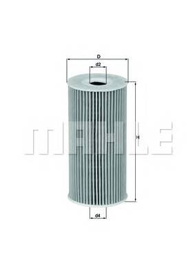 KNECHT OX 377D Масляный фильтр