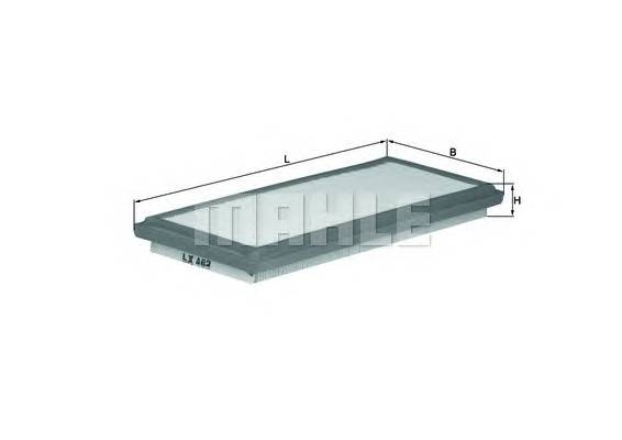KNECHT LX 462 Повітряний фільтр KNECHT LX 462 Повітряний фільтр