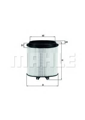 KNECHT LX 2974 Повітряний фільтр KNECHT LX 2974 Повітряний фільтр