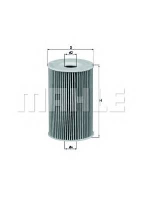 KNECHT OX 127/1D Масляный фильтр KNECHT OX 127/1D Масляный фильтр