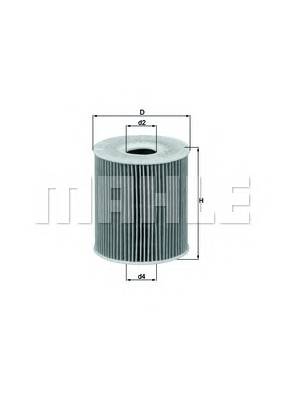 KNECHT OX 156D1 Масляный фильтр